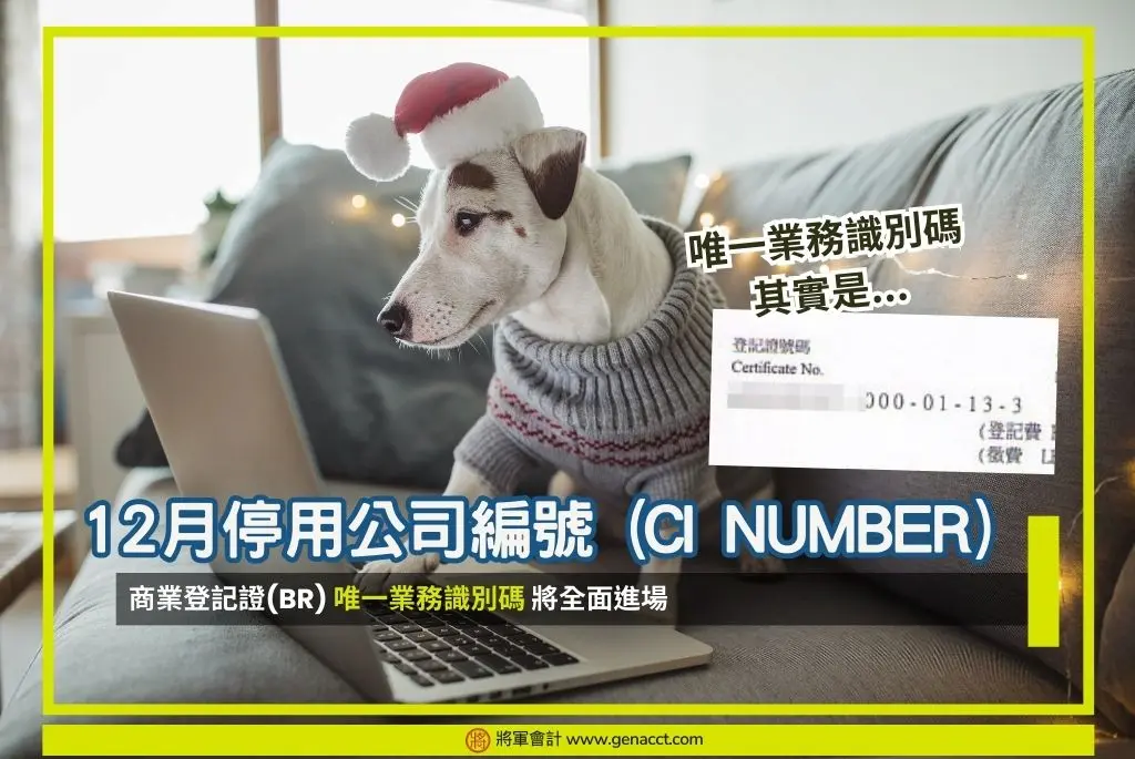 什麼是有限公司唯一業務識別碼？商業登記證號碼等如公司編號？