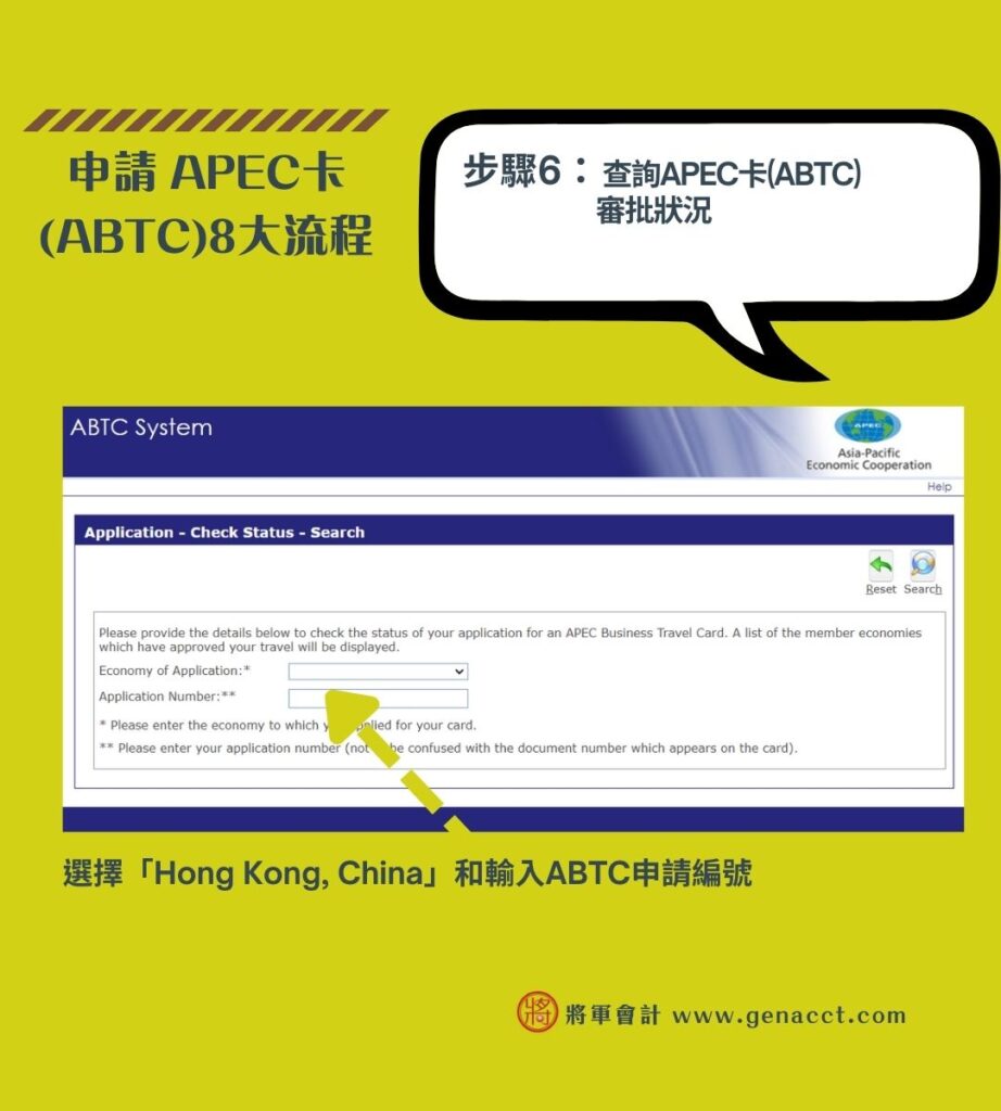 申請 APEC卡 ABTC8大流程 6